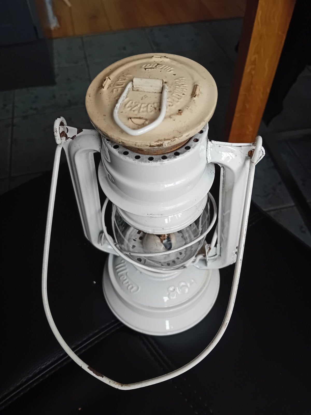 Oude Pretoria lamp - Vintage petroleumlamp, Ophalen of Verzenden