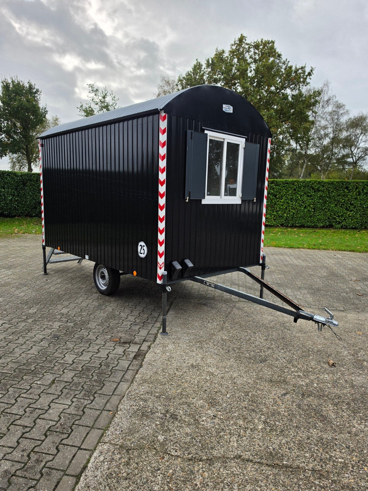 ALS NIEUWE Weiro Schaftwagen Bouwkeet Schaftkeet Pipowagen, Doe-het-zelf en Verbouw, Ophalen of Verzenden, Nieuw