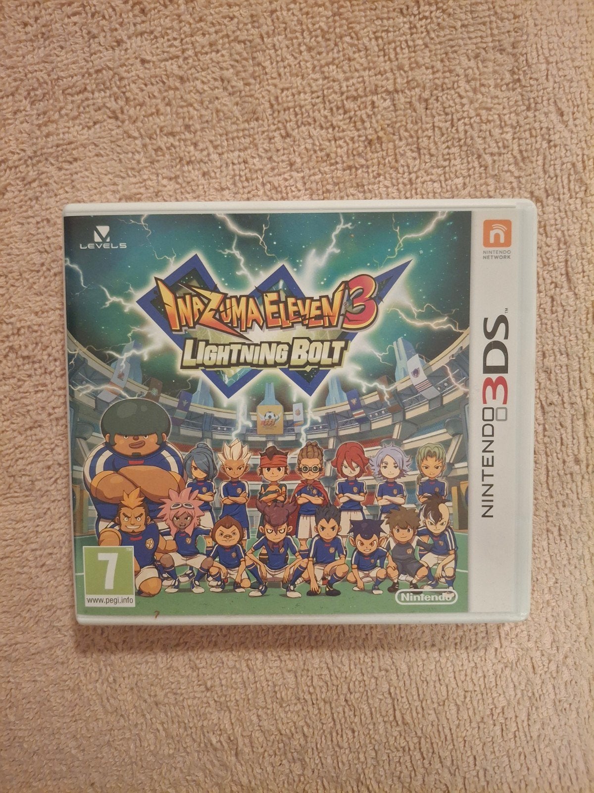 Inazuma Eleven 3: Lightning Bolt - Nintendo 3DS, Spelcomputers en Games, Ophalen of Verzenden