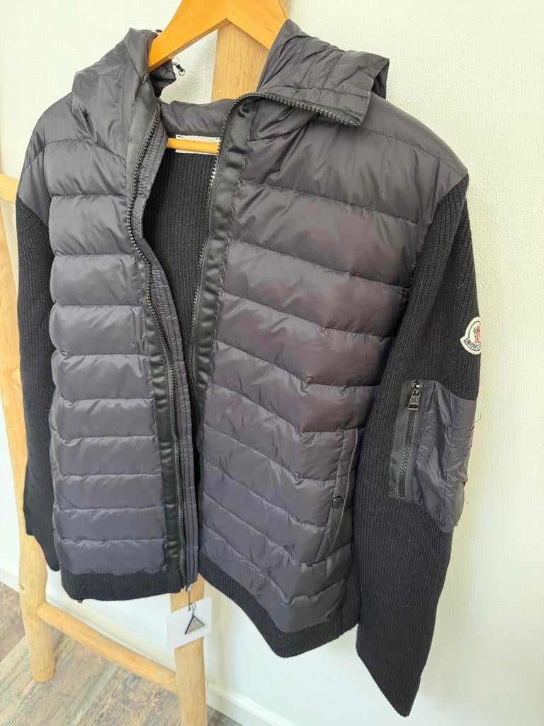 Moncler Hybride Jas - Stijlvol en Warm, Kleding | Heren, Jassen | Winter, Ophalen of Verzenden, Zo goed als nieuw, Maat 52/54 (L)