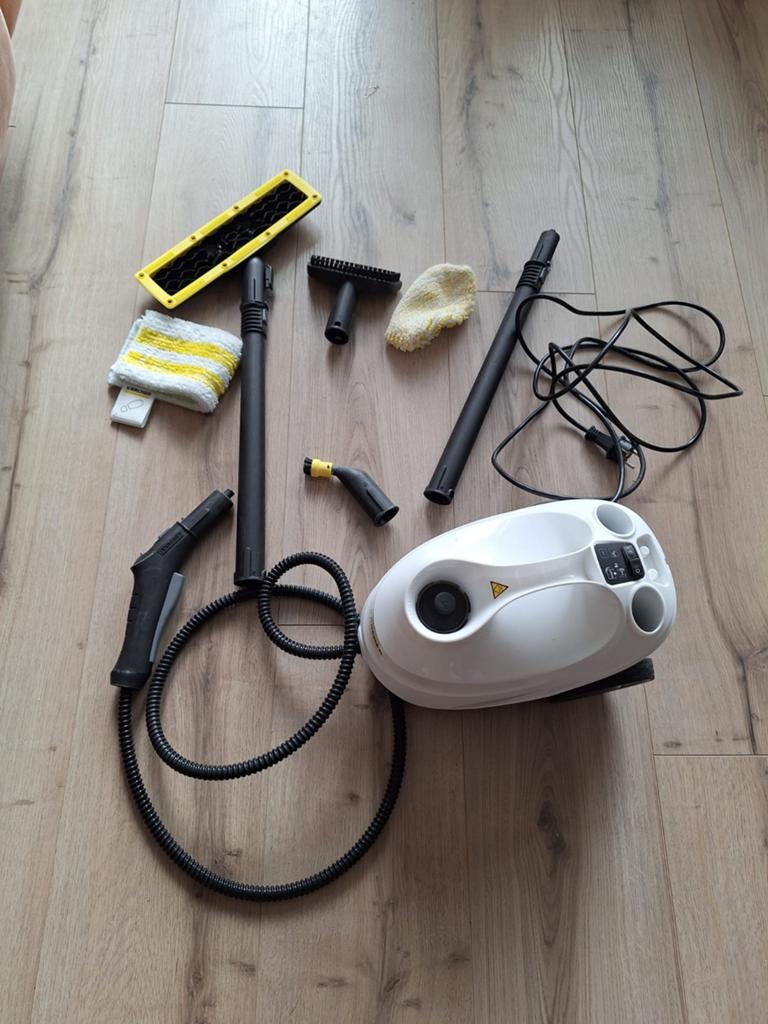 Karcher Stoomreiniger SC 3 met accessoires, Witgoed en Apparatuur, Stoomapparaten, Ophalen of Verzenden, Zo goed als nieuw, Stoomreiniger