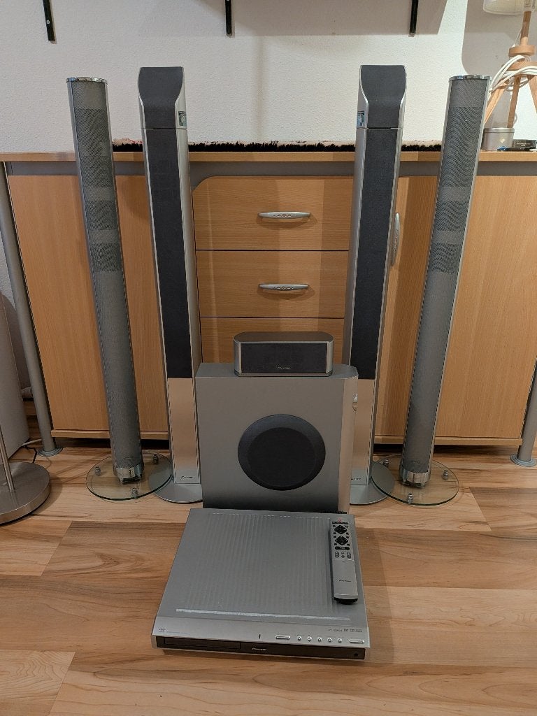 poineer receiver, Audio, Tv en Foto, Versterkers en Receivers, Ophalen, Gebruikt, Pioneer, 120 watt of meer