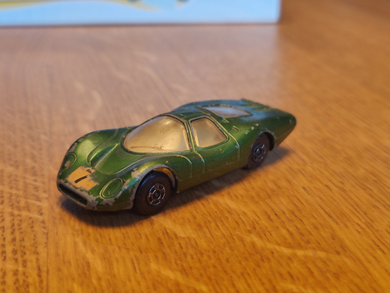 Matchbox Ford Group 6 nr 7 GROEN, Ophalen of Verzenden, Zo goed als nieuw, Auto