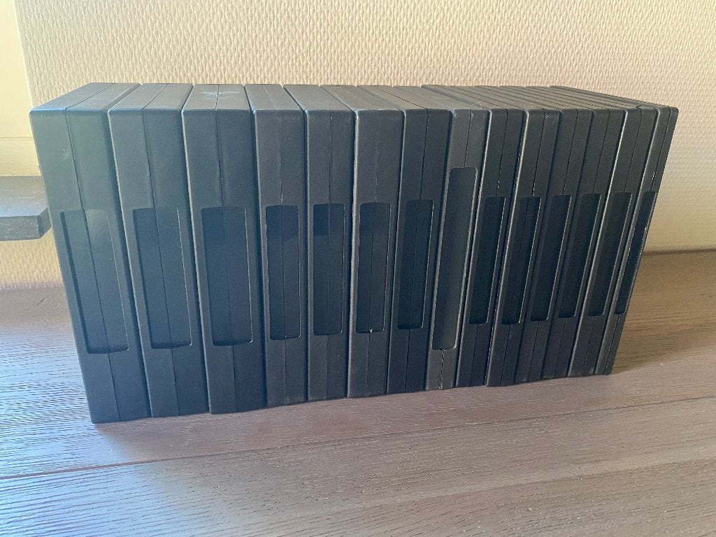 Partij DVD Multipack Opbergdozen / Videoboxen (14 stuks), Ophalen of Verzenden, Gebruikt