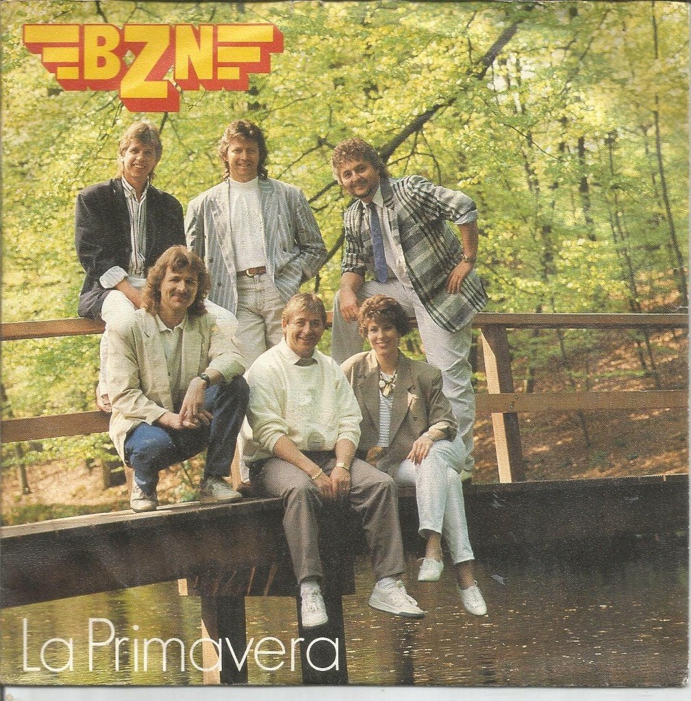 BZN – La Primavera (1988), Cd's en Dvd's, Fotohoes, 7 inch, Ophalen of Verzenden, Zo goed als nieuw