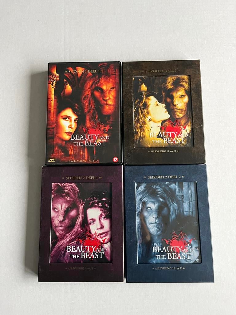 Beauty and the Beast DVD - Seizoen 1 & 2, Gebruikt, Boxset, Science Fiction en Fantasy, Ophalen of Verzenden