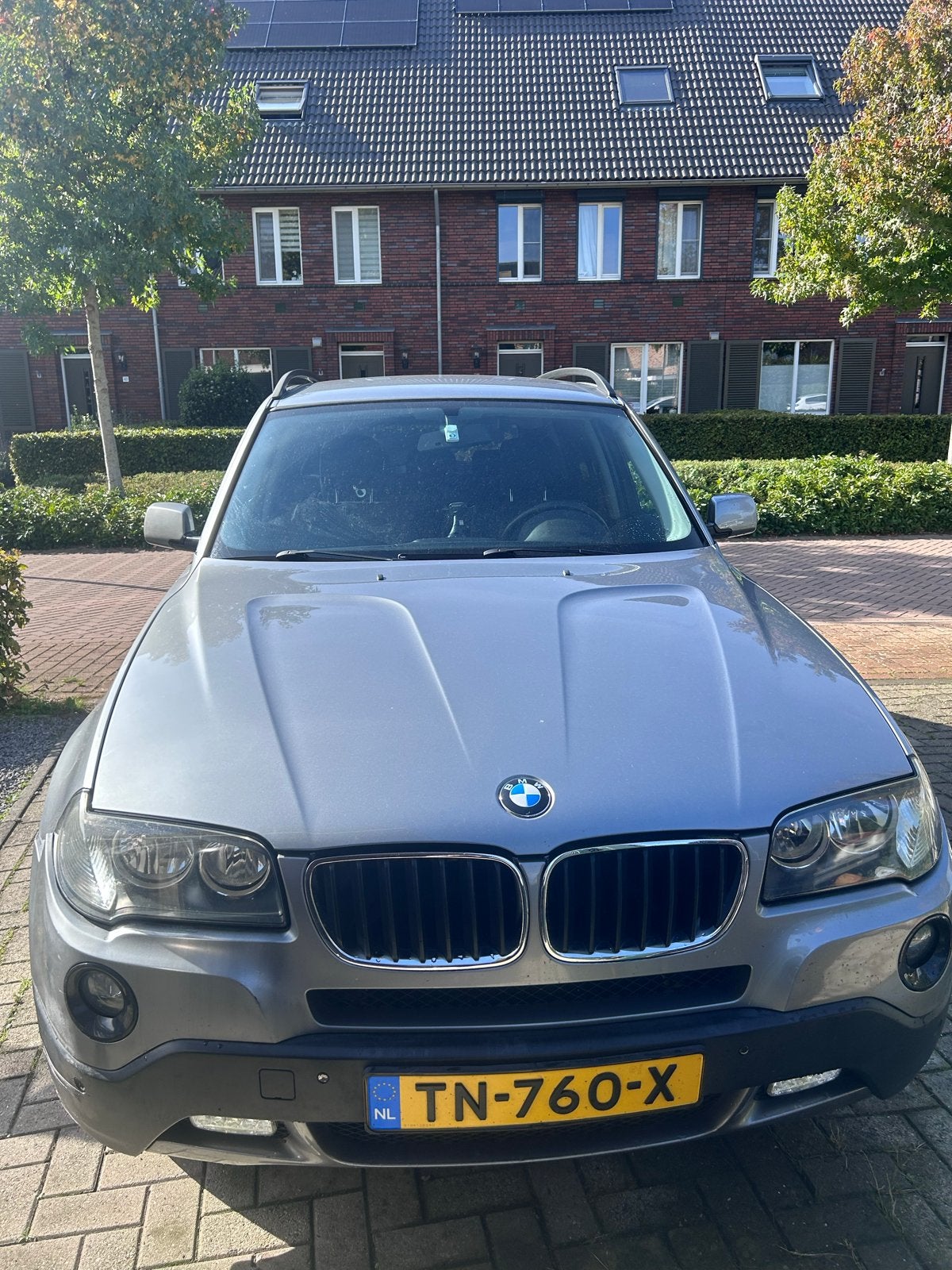 BMW X3 2.0i 2007 Grijs, Auto's, 1995 cc, 4 cilinders, 11 km/l, Handgeschakeld