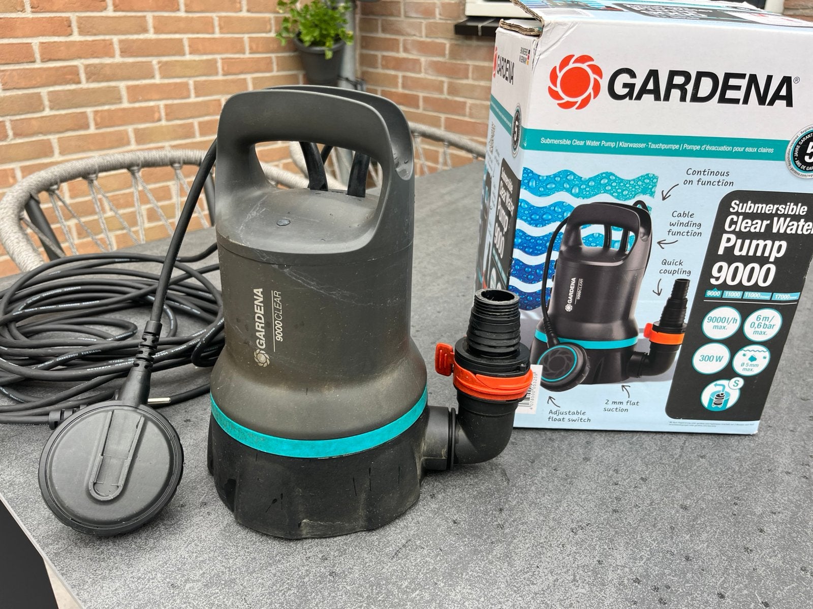 Dompelpomp gardena, Ophalen of Verzenden, Zo goed als nieuw, Elektrisch, Dompelpomp