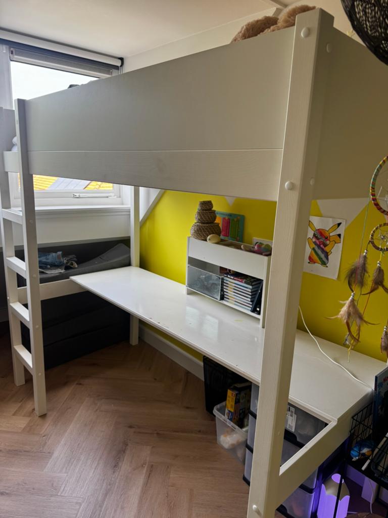 Hoogslaper petit amelie, Ophalen, Gebruikt, Eenpersoons, 90 cm