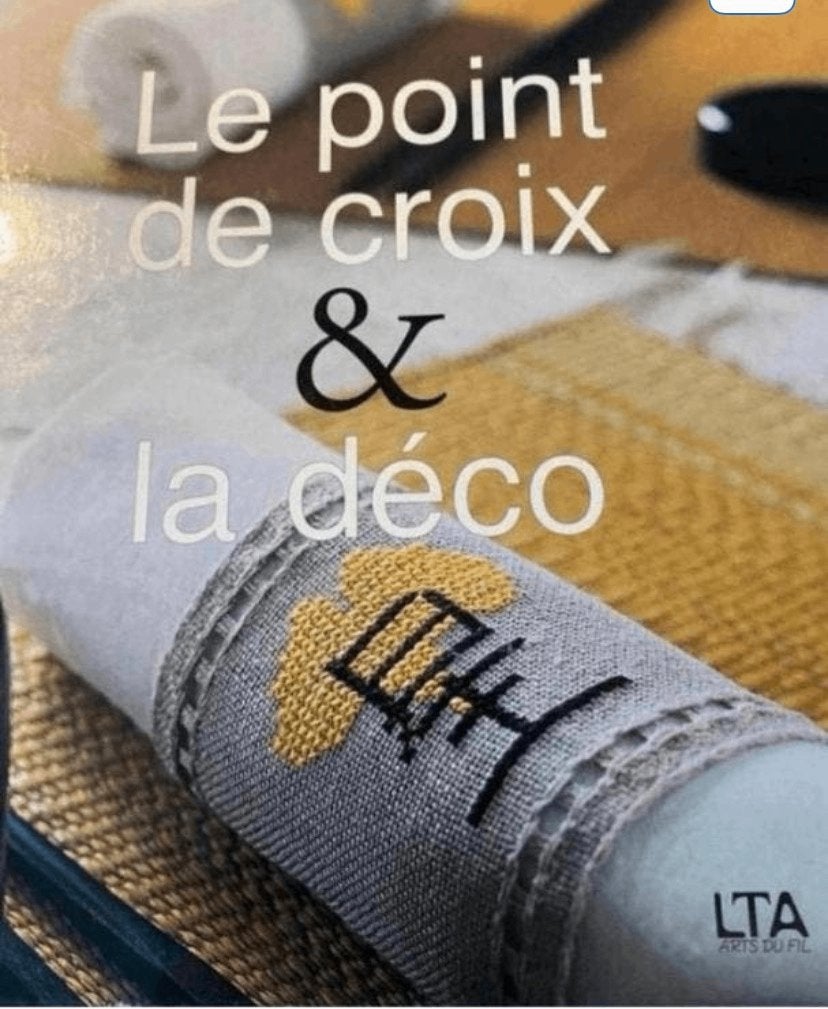 BOEK LE POINT DE CROIX & LA DECO, Verzenden, Zo goed als nieuw, Handborduren, Patroon