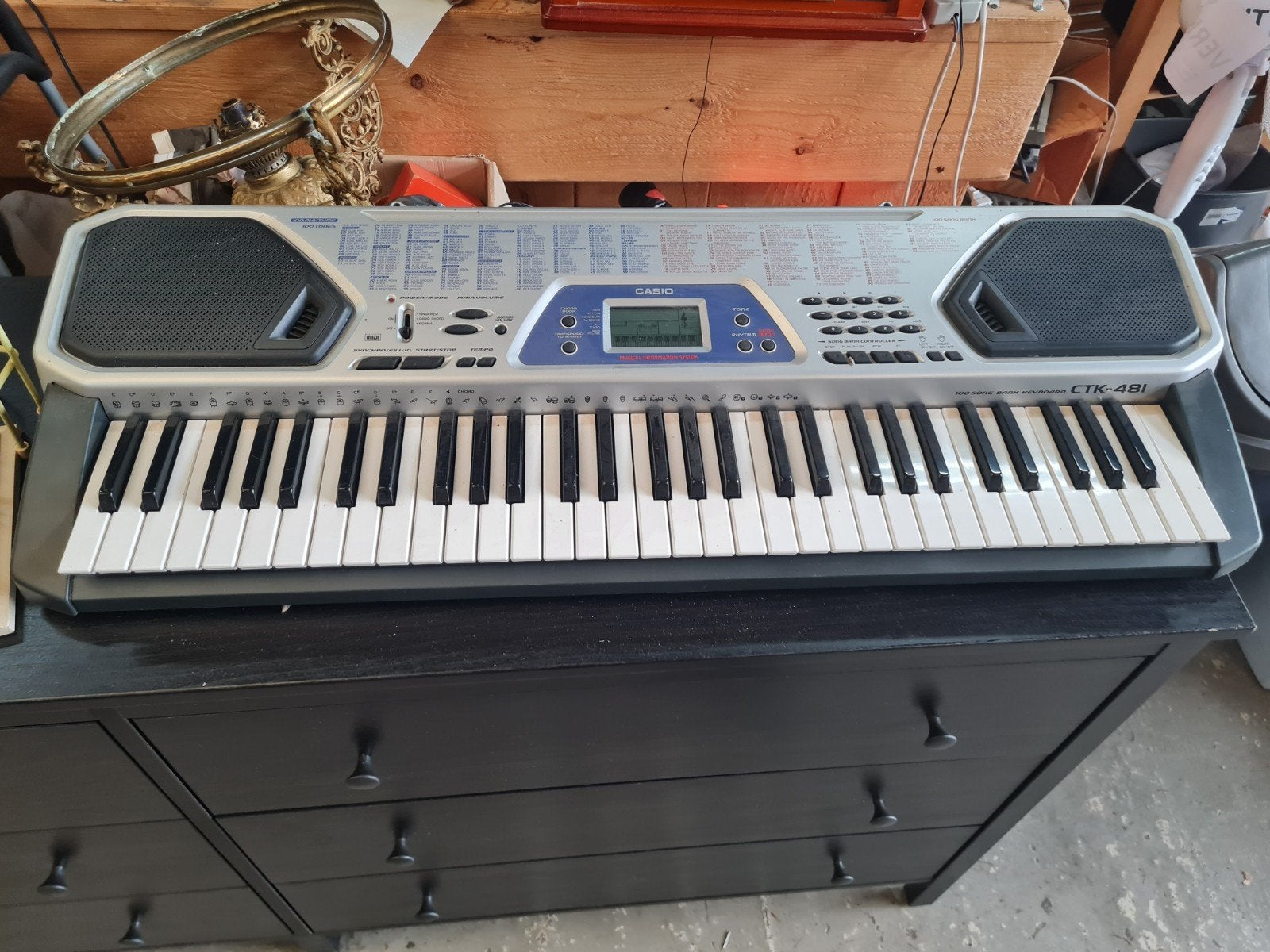 Casio CTK-481 Keyboard - Ideaal voor beginners, Muziek en Instrumenten, Keyboards, Casio, Midi-aansluiting, Info @casio.nl, 8526cn