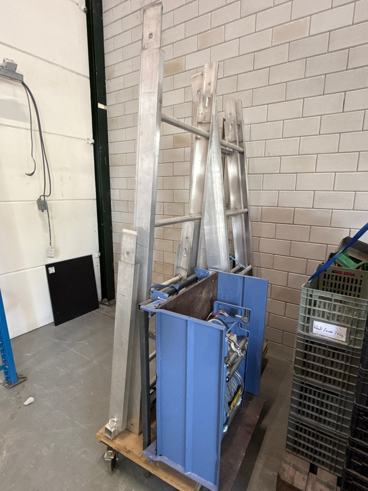 Geda Ladderlift 10 meter - Zo goed als nieuw, Ophalen, Zo goed als nieuw, Ladder, 4 meter of meer