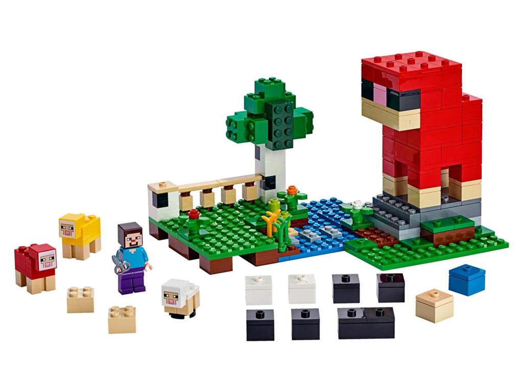 Lego Minecraft Paddestoelenhuis 21153, Ophalen of Verzenden, Zo goed als nieuw