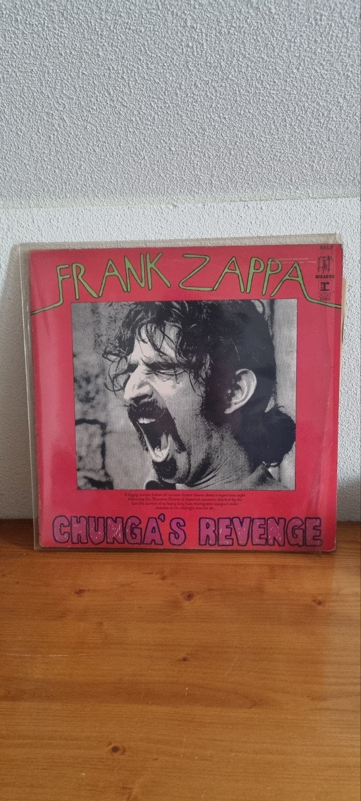 Frank Zappa chunga's revenge, Ophalen of Verzenden, Gebruikt, 12 inch