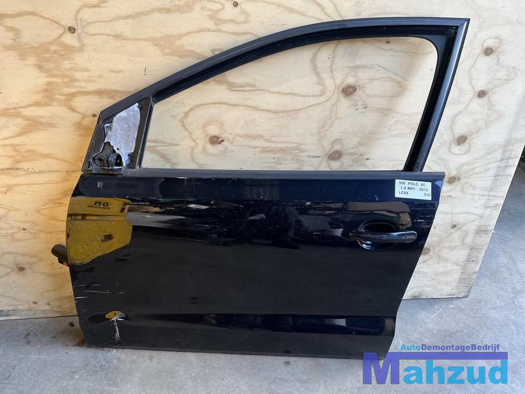 VW POLO 6C 6R Zwart LC9X Links voor deur portier 2009-2016, Auto-onderdelen, Gebruikt, Volkswagen AG, Voor, Berliner Ring 2
38440  Wolfsburg, DE