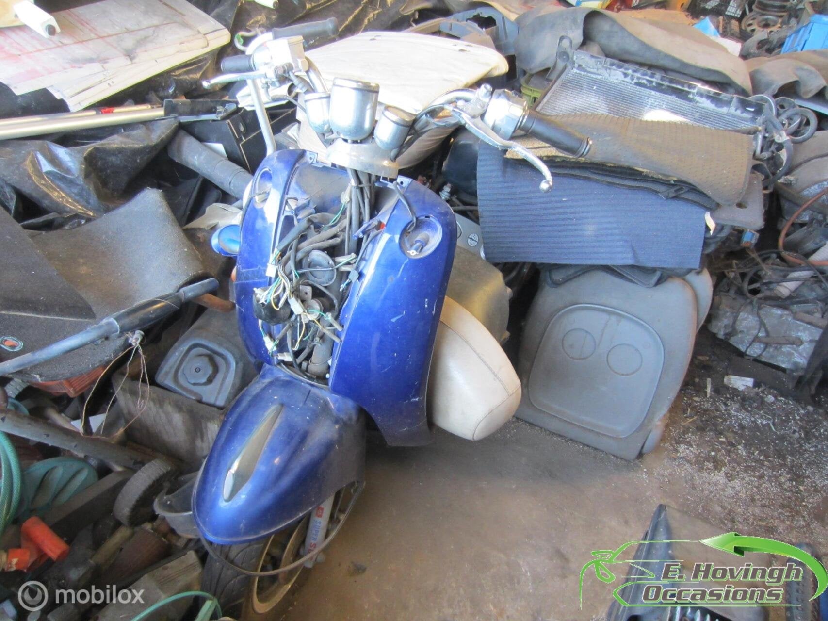Baotian Bromscooter Retro BT49QT-11, Baotian, Gebruikt, 49 cc