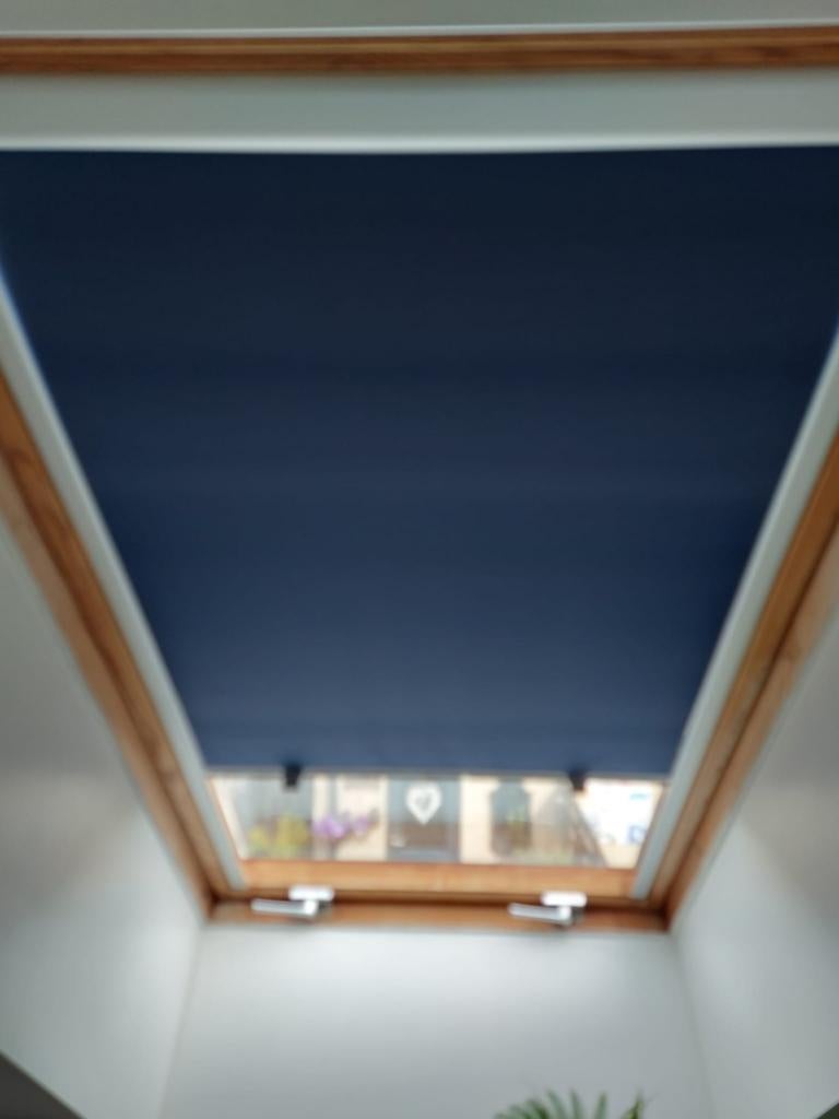 Rolgordijn GGL3 verduisterend, Ophalen, Blauw