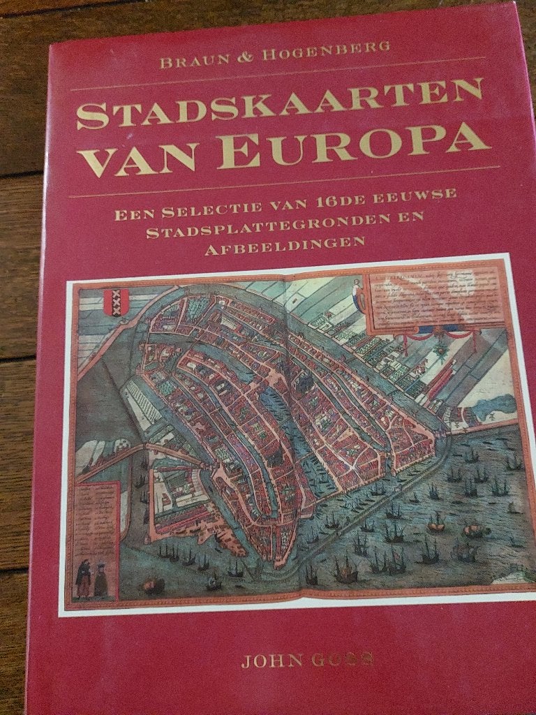 stadskaarten van Europa - John Goss- 1991, Overige typen, Zo goed als nieuw, 1800 tot 2000, Europa Overig