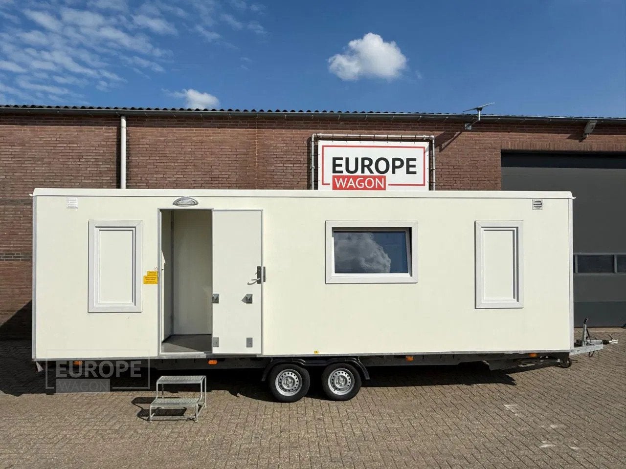 Scanvogn 10st woonunits slaapwagen personeelsunit (bj 2014)