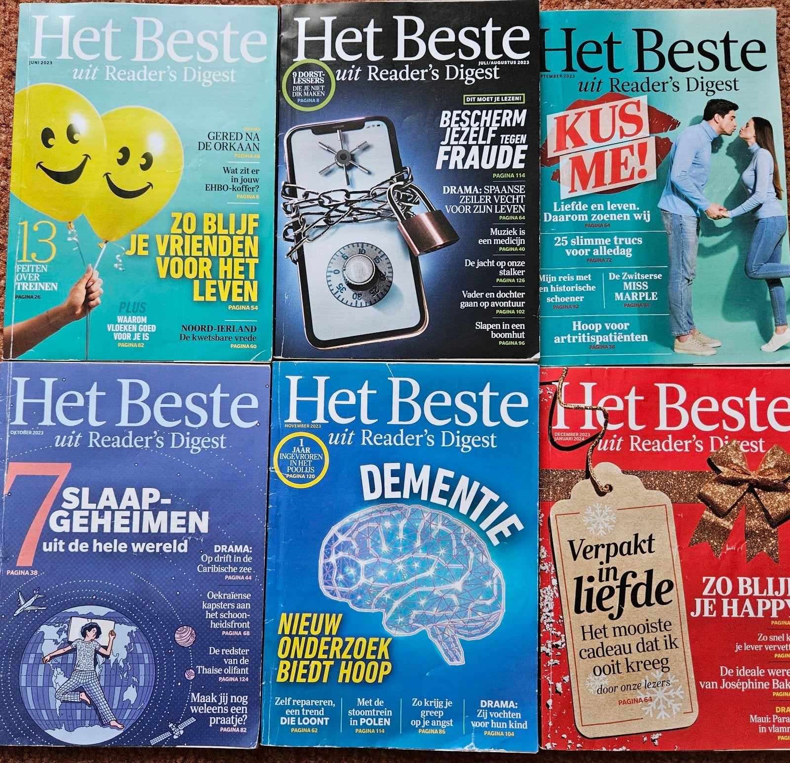 6x Het Beste uit Reader's Digest - Diverse edities, Ophalen of Verzenden, Gelezen, Overige typen
