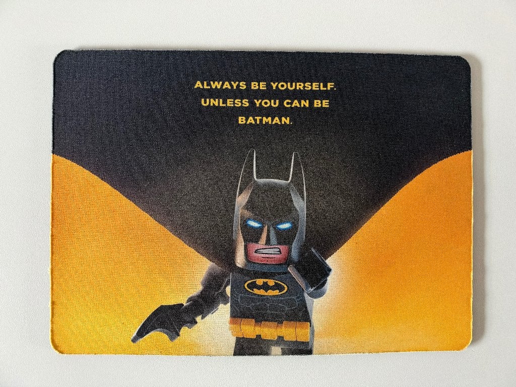 Muismat LEGO Batman, Ophalen of Verzenden, Gebruikt