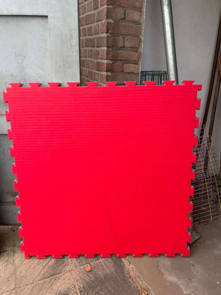 64 Judo puzzelmatten - Ideaal voor training en spel, Ophalen, Gebruikt, Judo, Vechtsportmateriaal