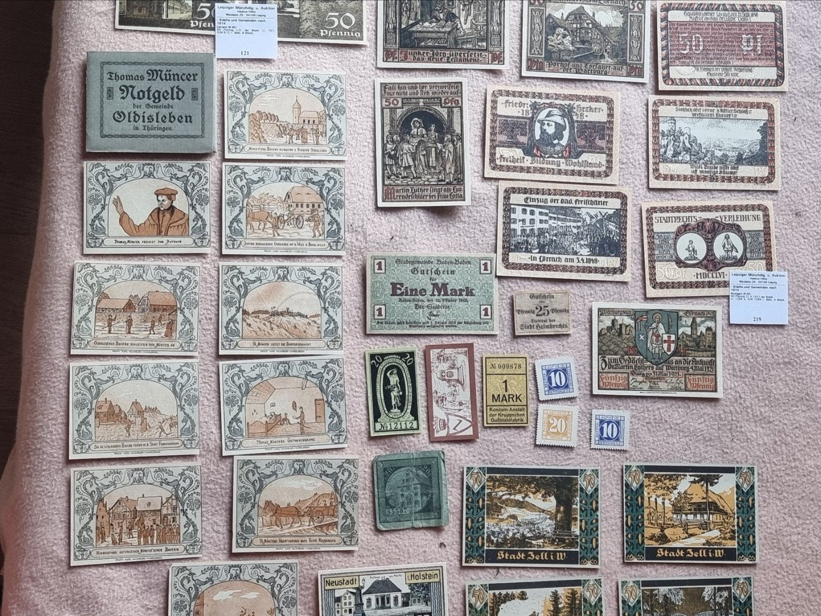 Grote collectie historische bankbiljetten en notgeld, Ophalen of Verzenden, Setje