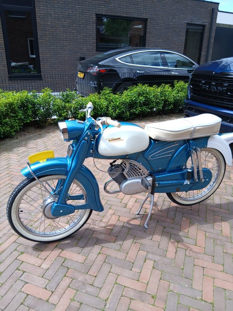 Gerestaureerde Zundapp 1962, Fietsen en Brommers, Ophalen, Overige modellen, Maximaal 45 km/u, 49 cc