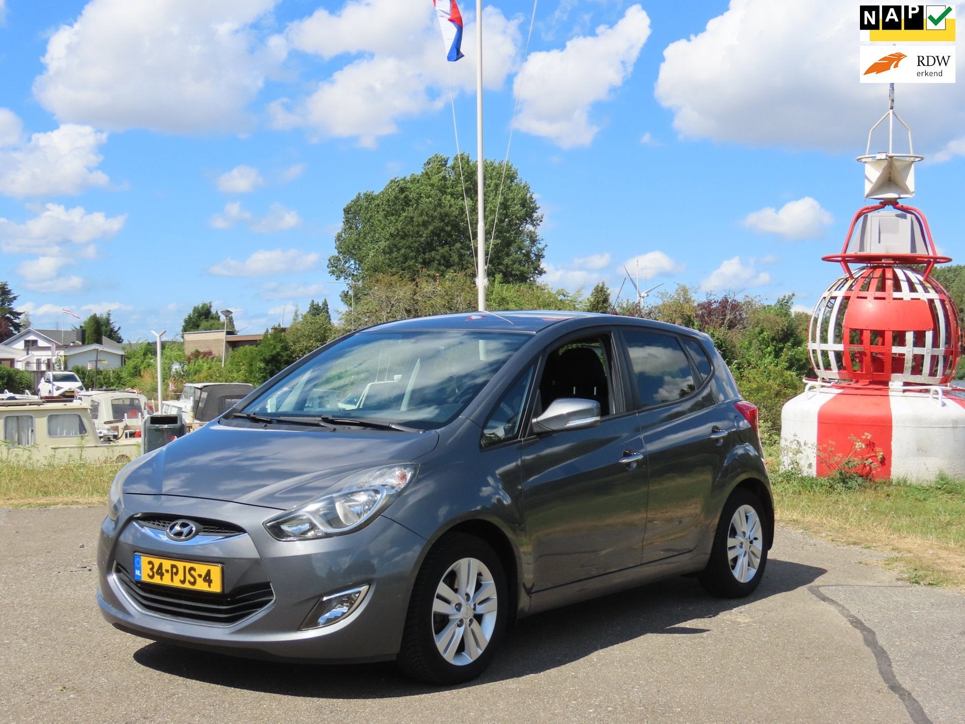 Hyundai Ix20 1.6i i-Vision *2e EIG *Trekhaak, Auto's, Hyundai, 4 cilinders, Origineel Nederlands, Bedrijf, IX20