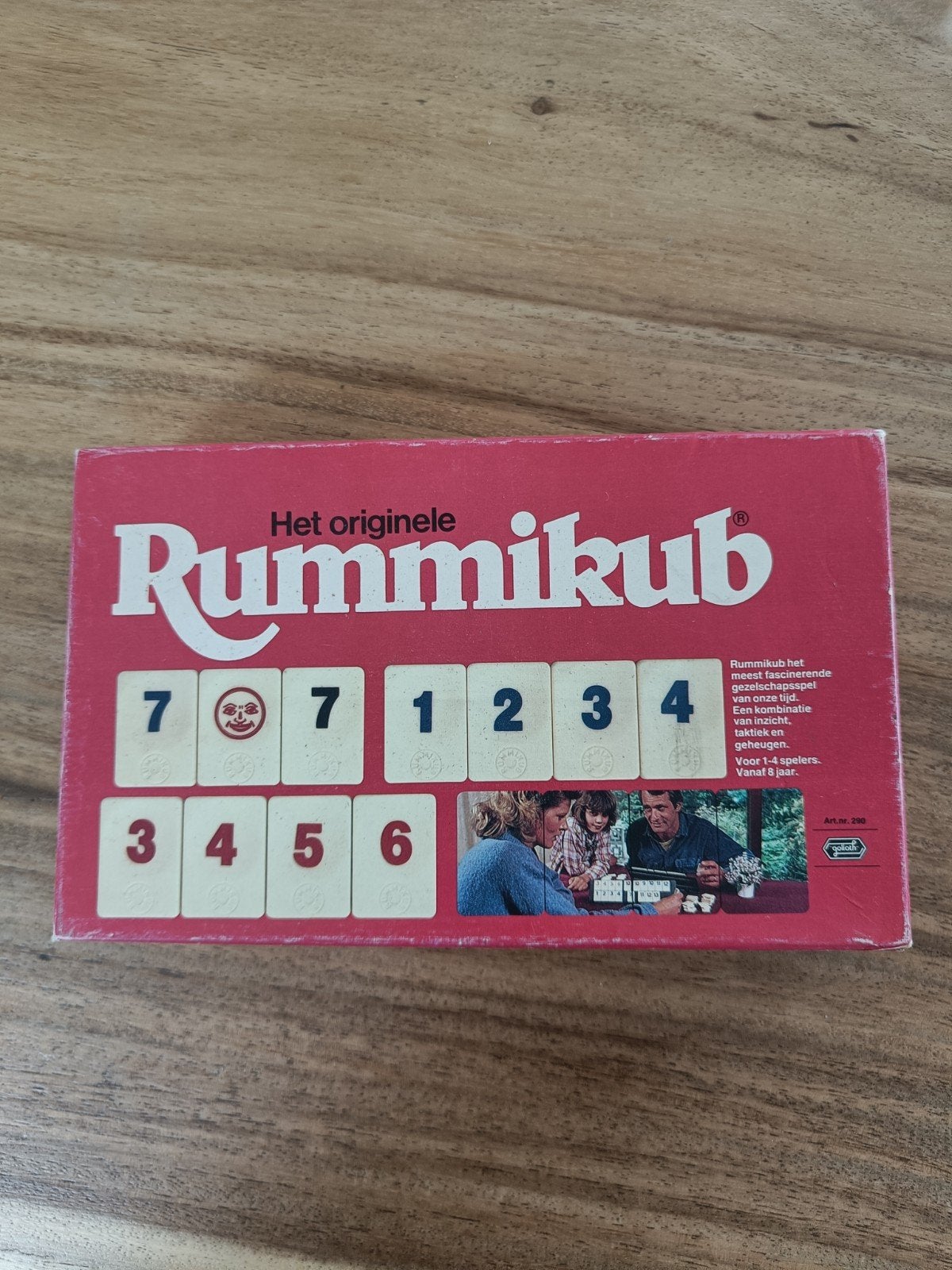 Het originele Rummikub bordspel, Vijf spelers of meer, Ophalen of Verzenden, Gebruikt, Goliath