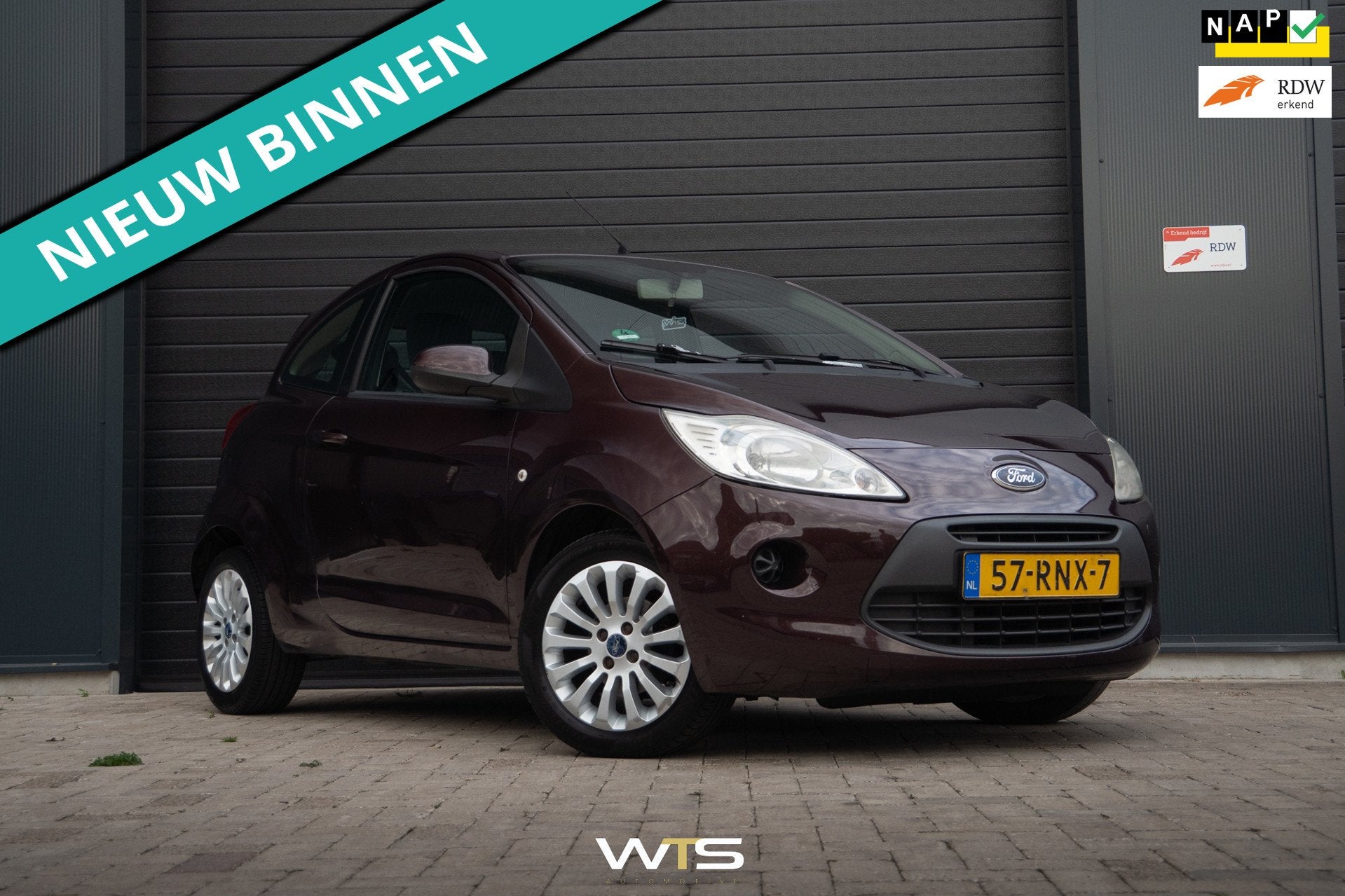 Ford Ka 1.2 Cool & Sound | NIEUWE APK | INRUIL MOGELIJK, Auto's, Voorwielaandrijving, Euro 5, Gebruikt, 1242 cc
