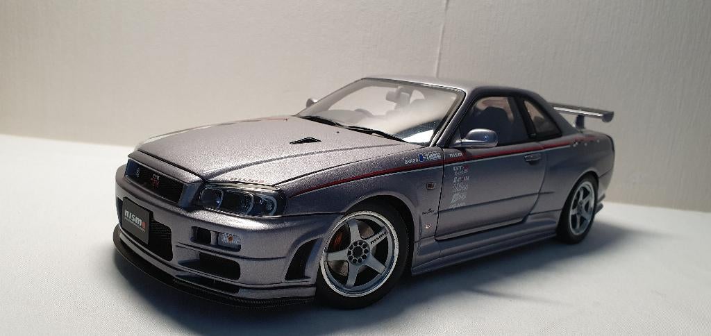 AUTOart NISMO R34 GT-R S-TUNE, Hobby en Vrije tijd, Modelauto's | 1:18, Ophalen of Verzenden, Zo goed als nieuw, Auto, Autoart