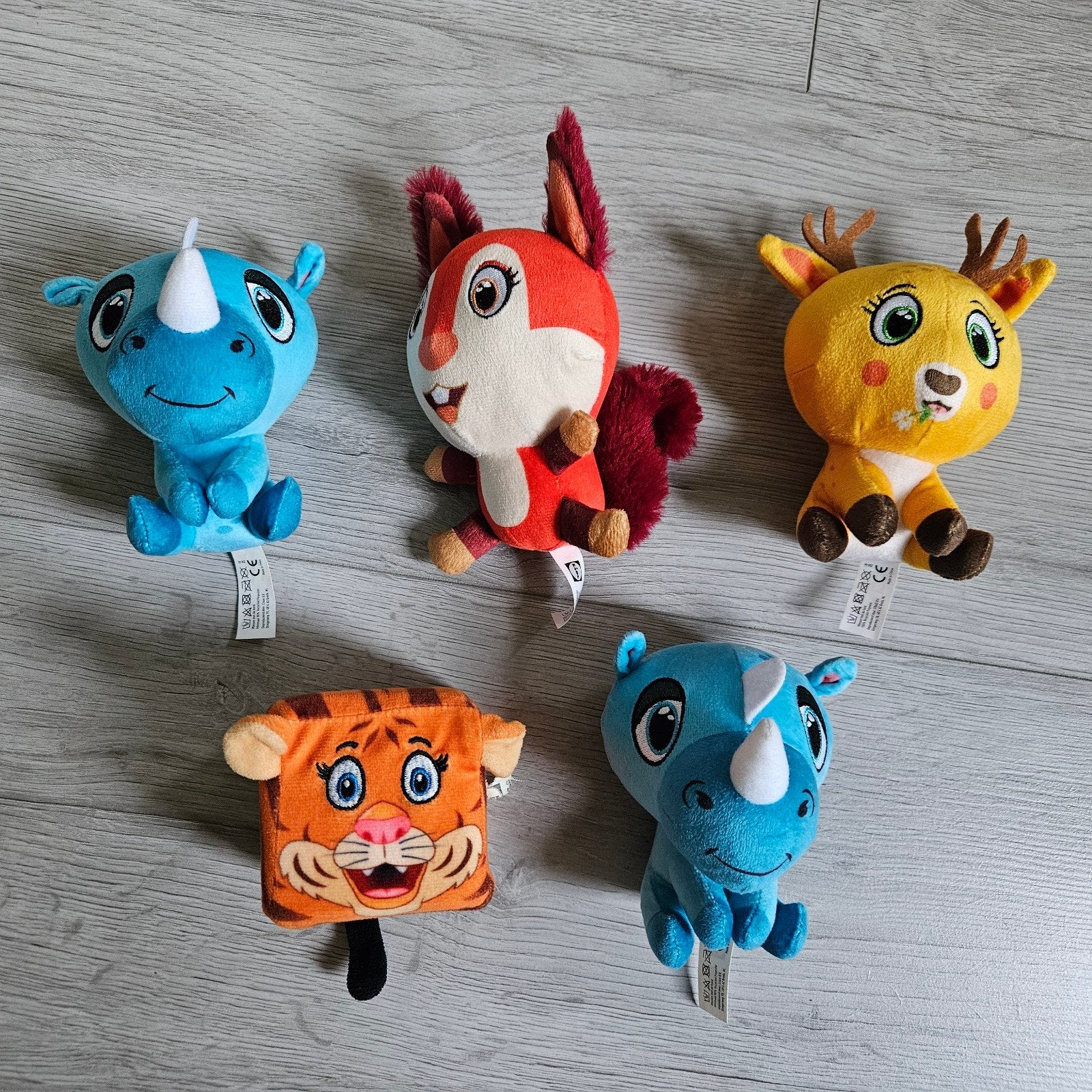 7 Leuke knuffels, Overige merken, Overige karakters, Overige typen, Ophalen of Verzenden