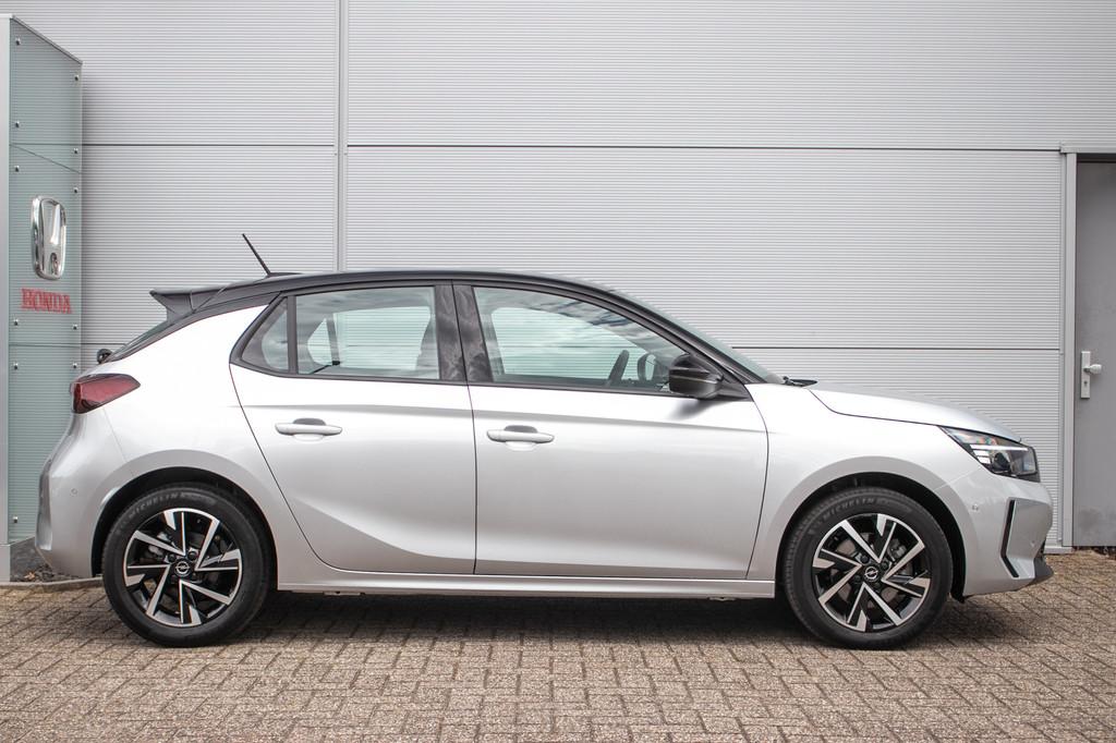 Opel Corsa 1.2 Turbo Hybrid GS | apple cp/android auto | Cru, Auto's, 12 maanden, Stof, Gebruikt, Hybride Elektrisch/Benzine