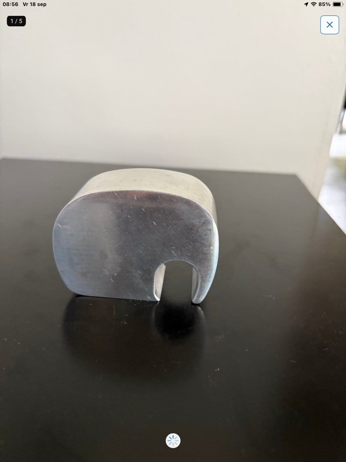 Royal Copenhagen Øllefant flesopener, Verzenden, Gebruikt, Zilver, Metaal