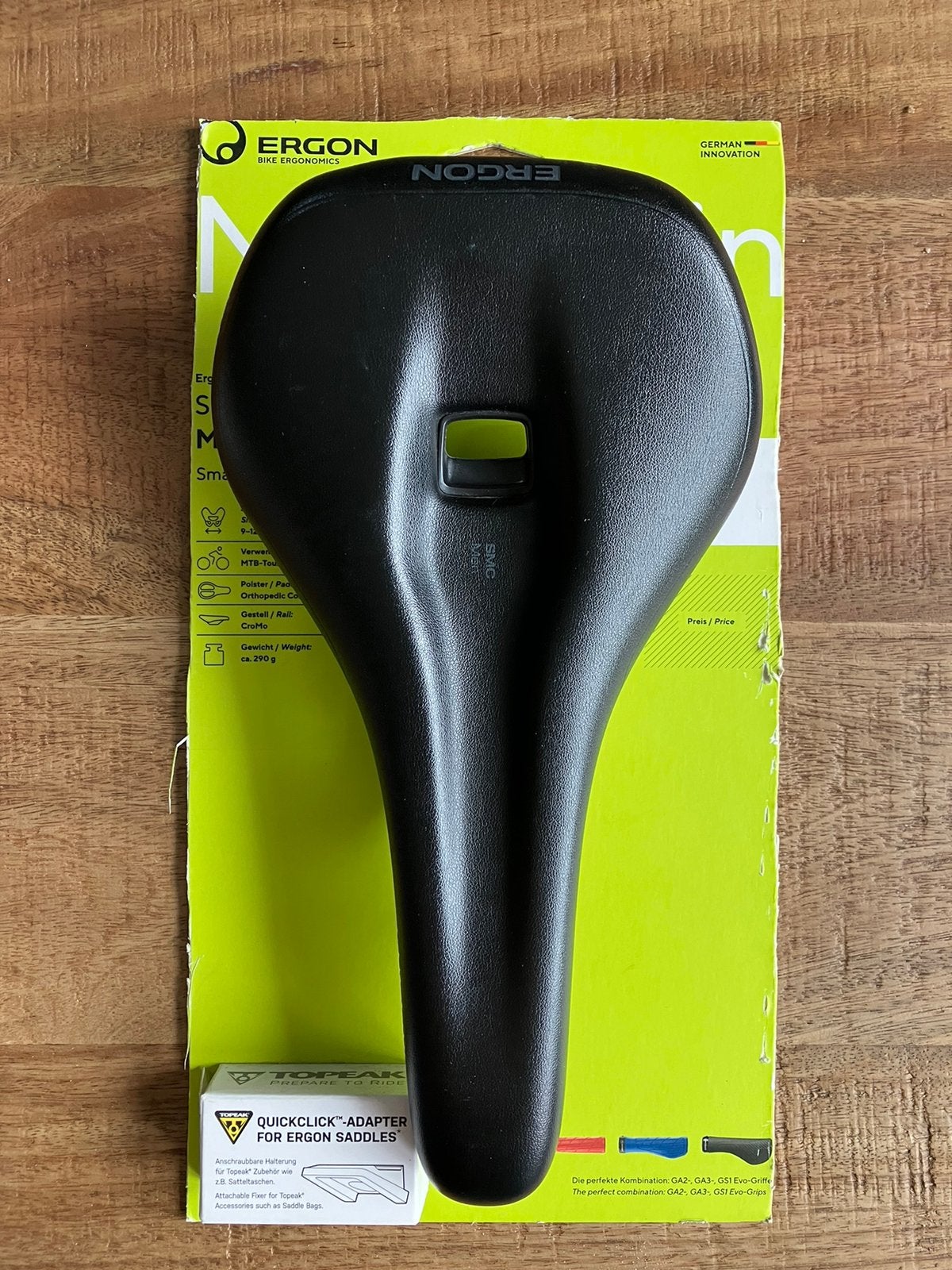 Ergon Mountain SMC Men Small/Medium izgs, Ophalen, Zo goed als nieuw, Zadel
