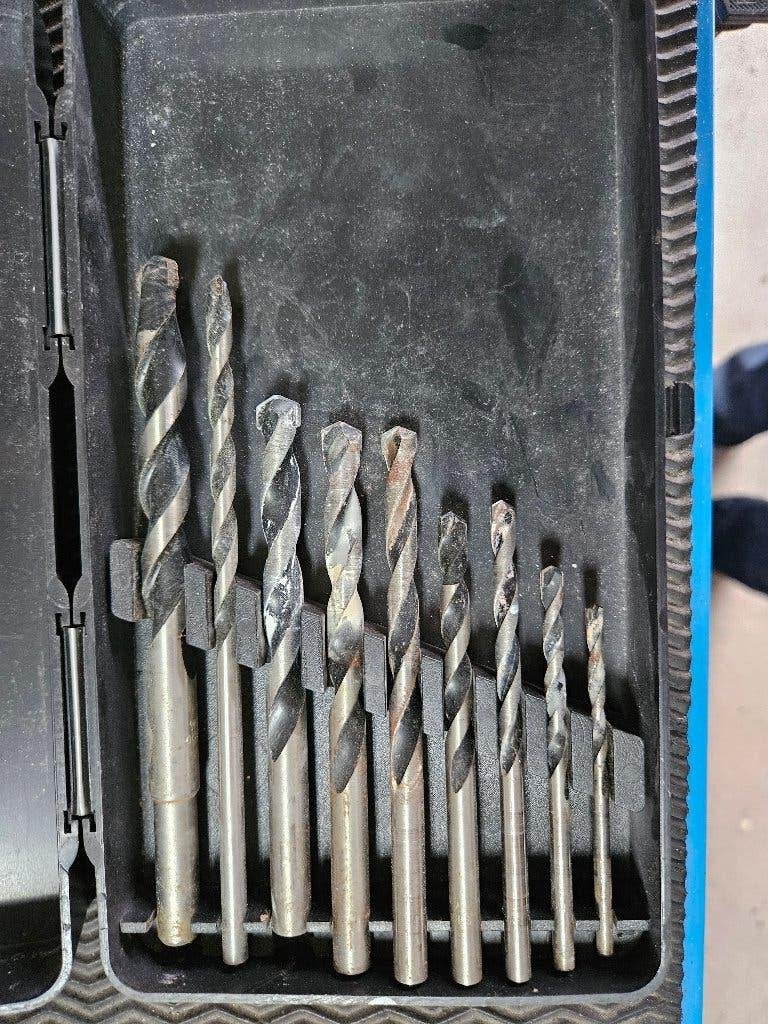 steenboren, Doe-het-zelf en Verbouw, Gereedschap | Handgereedschap, Ophalen of Verzenden, Gebruikt, Overige typen, Overige merken