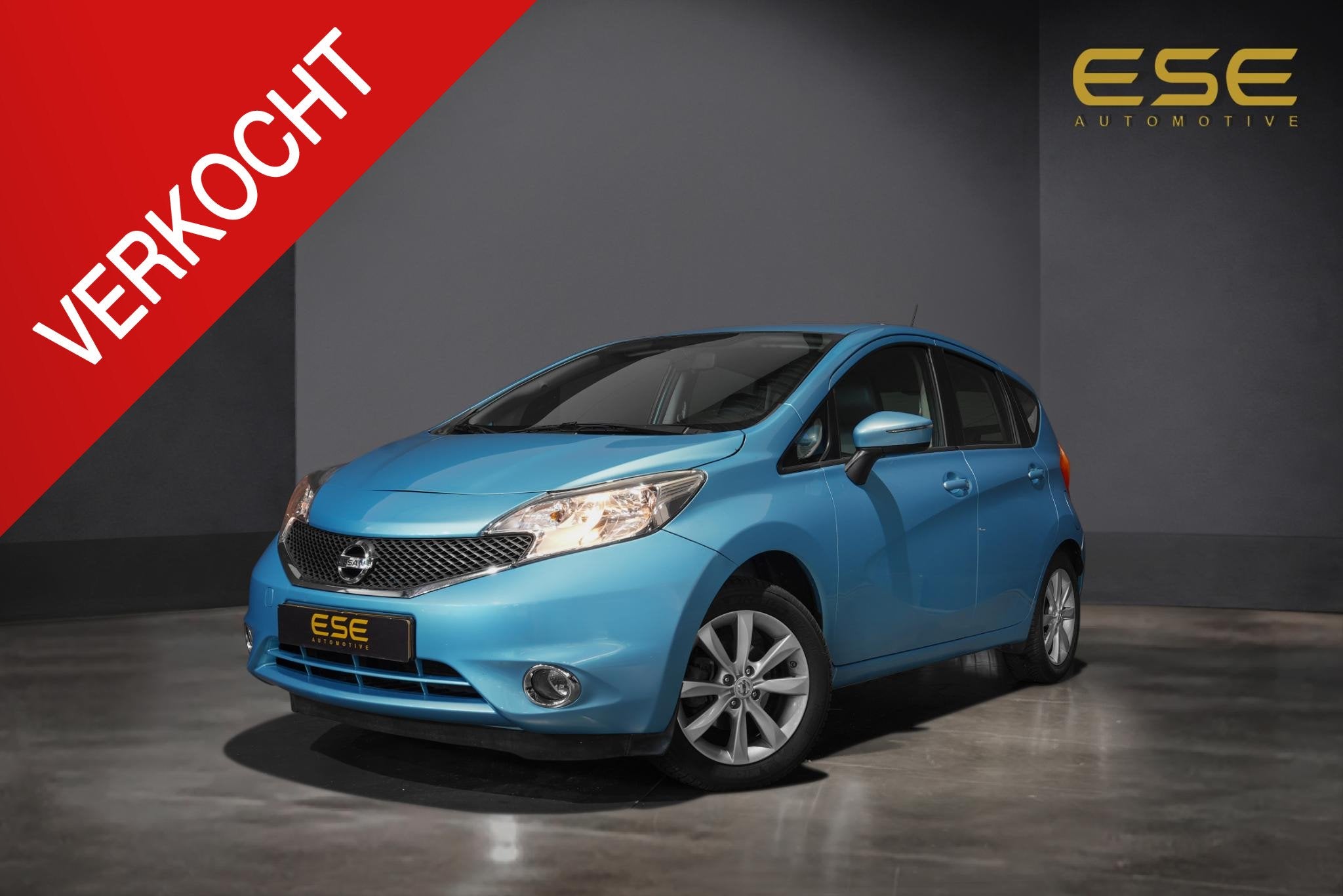 Nissan Note 1.2 Acenta | Cruise | Airco | 63 DKM NAP, Auto's, Stof, Euro 6, Blauw, 1198 cc