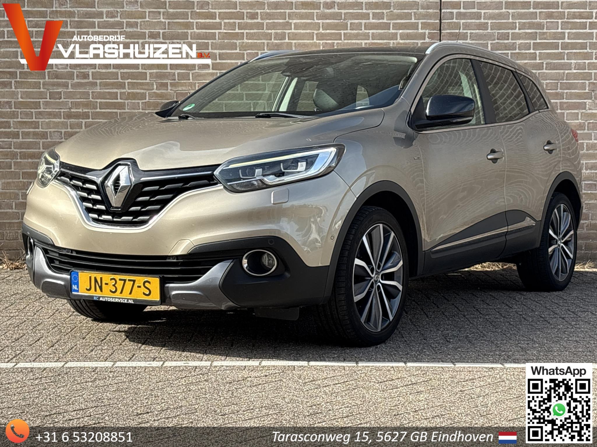 Renault Kadjar 1.2 TCe Bose | Leder | Pano | Climate | Cruis, Auto's, Voorwielaandrijving, Kadjar, Gebruikt, 4 cilinders