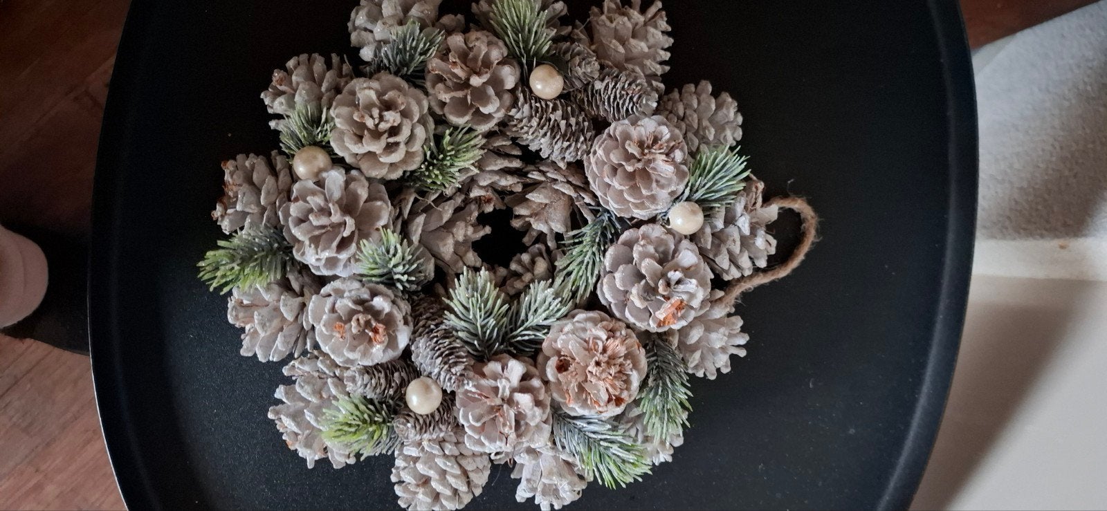 Kerstkrans, Ophalen of Verzenden, Zo goed als nieuw