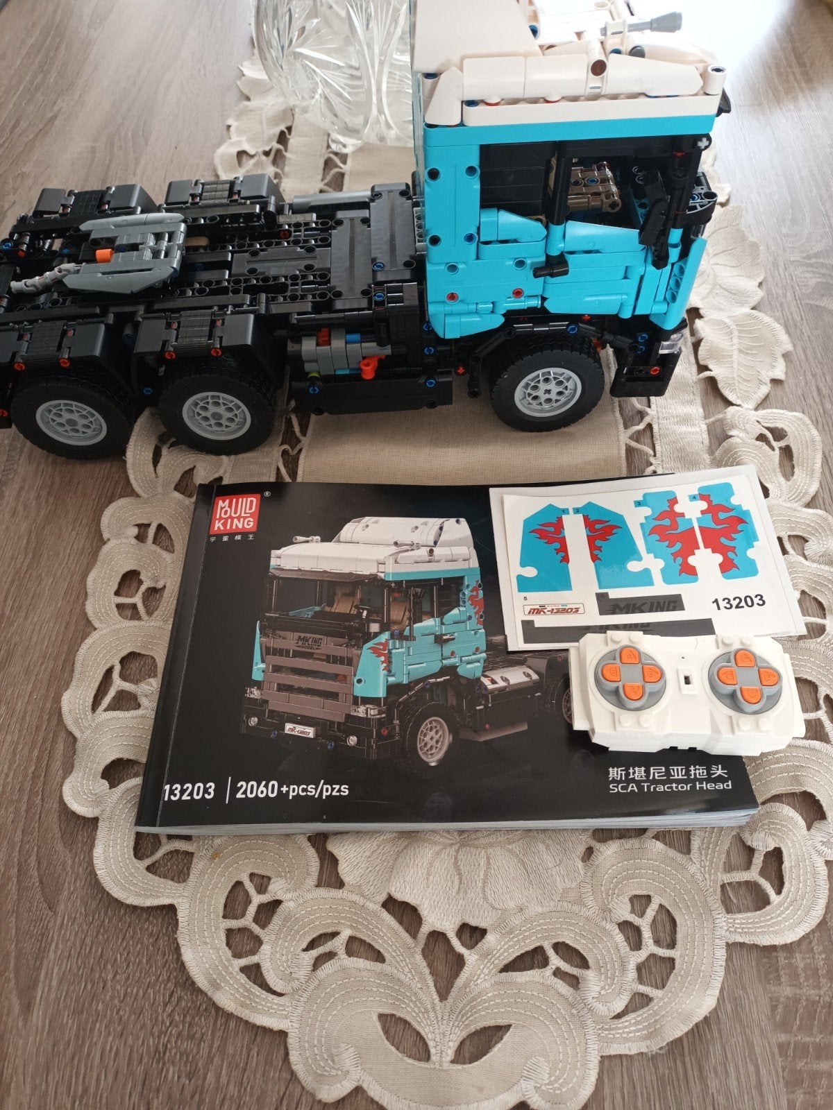 Vracht auto MOULD KING, Ophalen of Verzenden, Groter dan 1:32, Auto, Overige merken