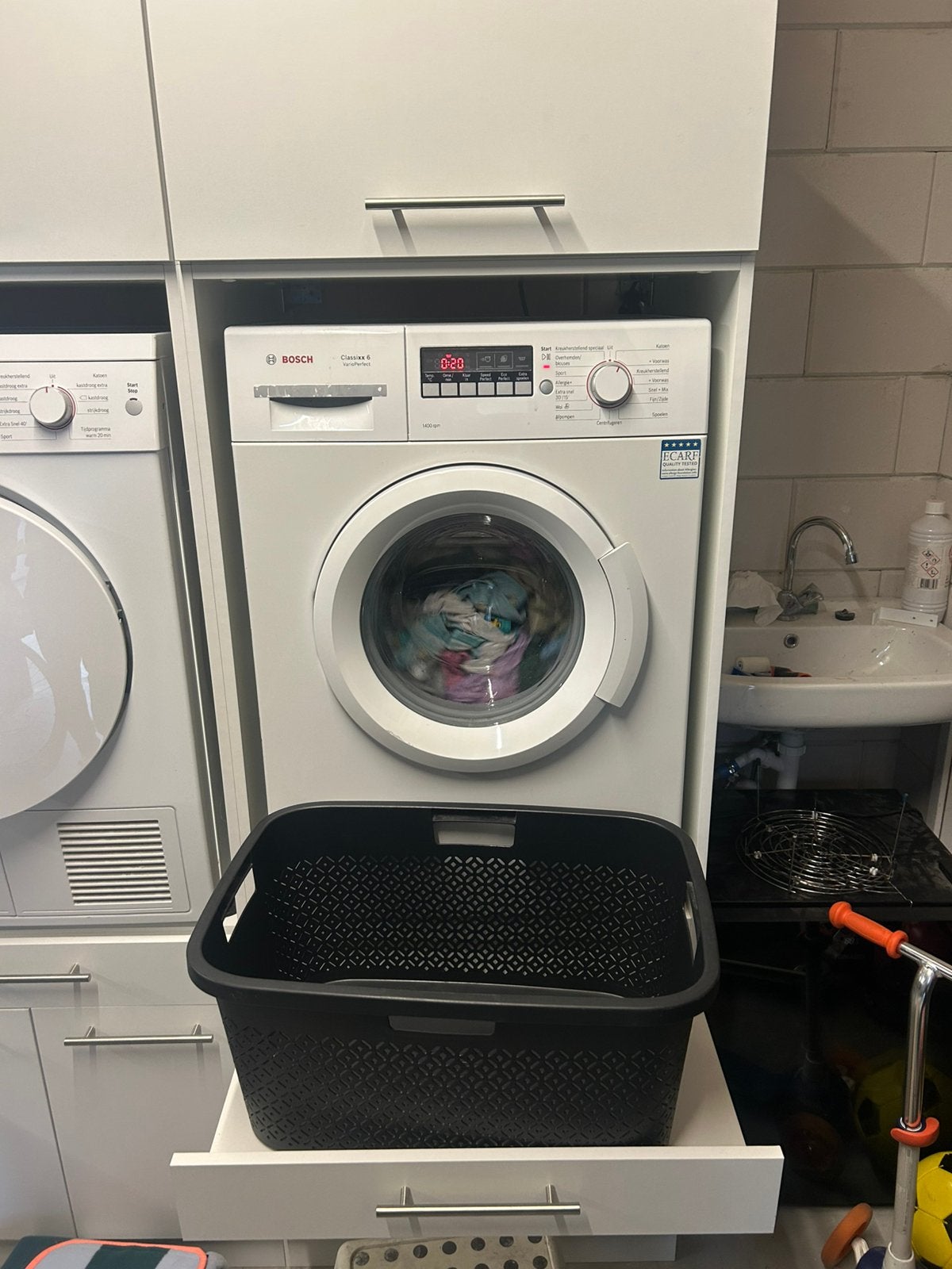 Wasmachine - Bosch Classixx 6 Varioperfect, Witgoed en Apparatuur, Wasmachines, Gebruikt, Voorlader, 6 tot 8 kg, 85 tot 90 cm