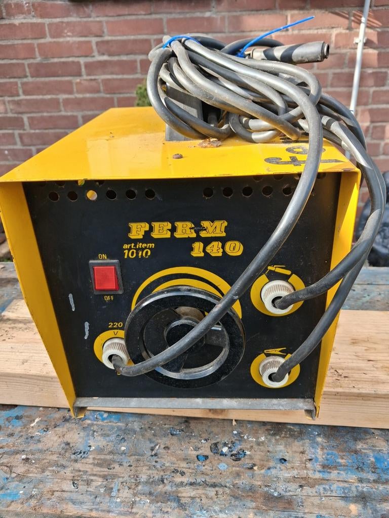 Lasapperat 140 amp., Ophalen, Minder dan 150 ampère, Elektroden