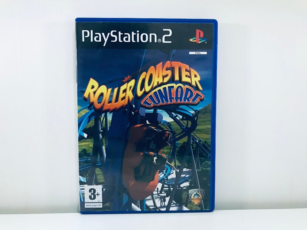 PS2 - Roller Coaster Funfare, 1 speler, Ophalen of Verzenden, Zo goed als nieuw, Vanaf 3 jaar