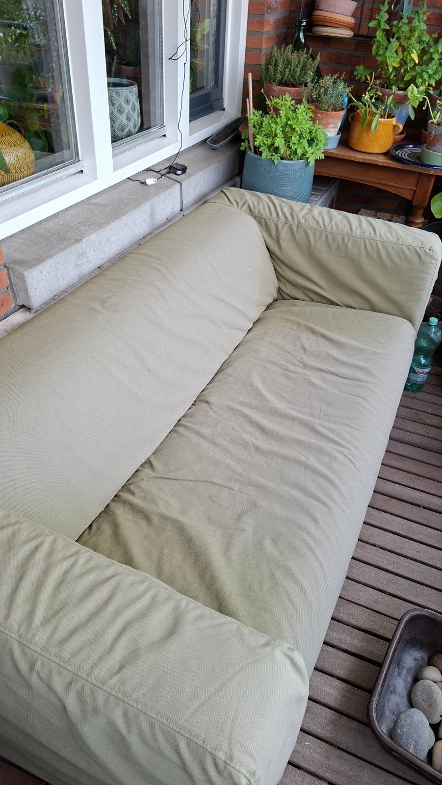 Ikea Klippanbank incl. hoes, Ophalen
