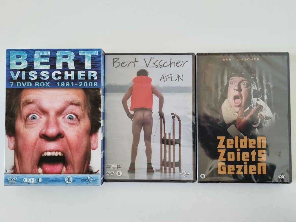 9x Bert Visscher - Geseald, Alle leeftijden, Ophalen of Verzenden, Nieuw in verpakking, Stand-up of Theatershow