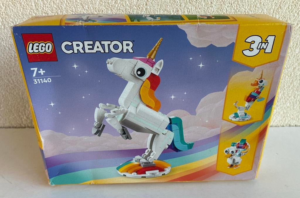 LEGO Creator 3in1 Magisch Eenhoorn (31140), Ophalen of Verzenden, Nieuw