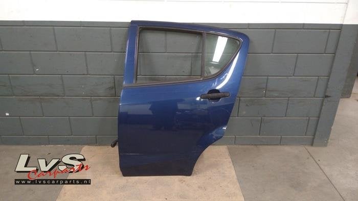Portier 4Deurs links-achter van een Opel Agila (GBX), Gebruikt, -, Deur, -