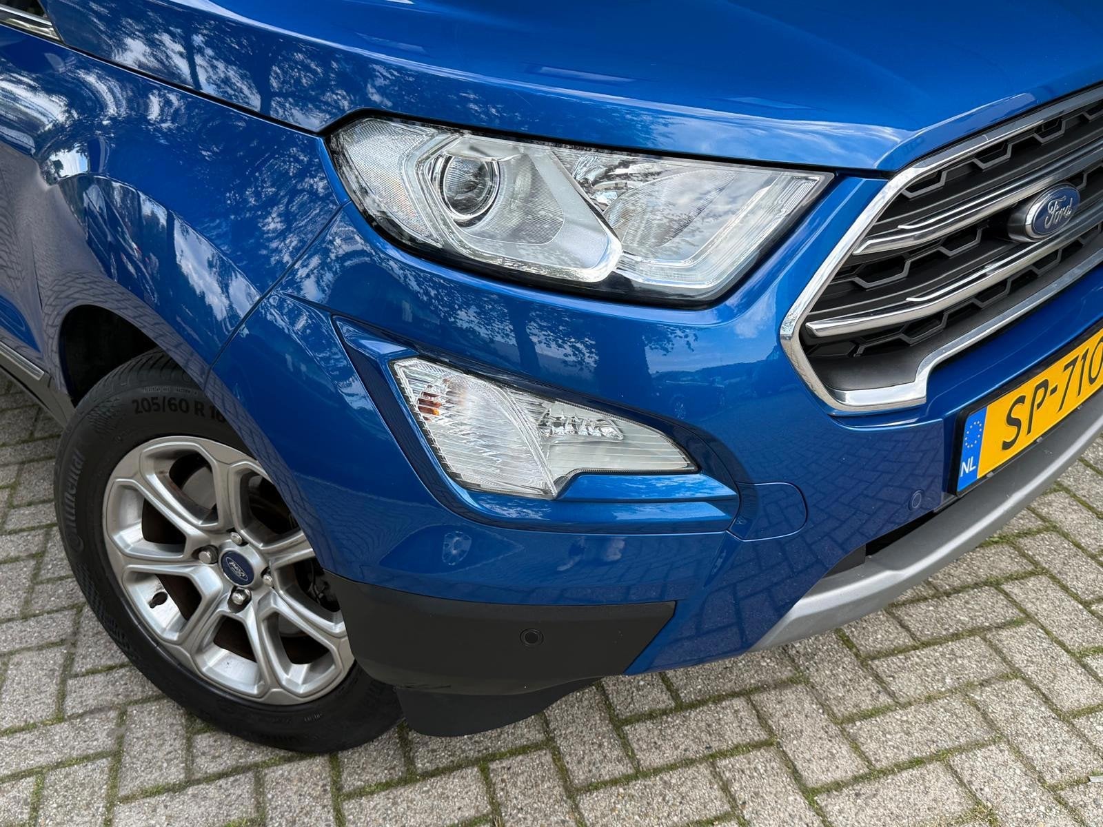 Ford EcoSport 1.0 EcoBoost/Navi/Carplay/Camera/trekhaak, Auto's, Voorwielaandrijving, Dealer onderhouden, 125 pk, Gebruikt