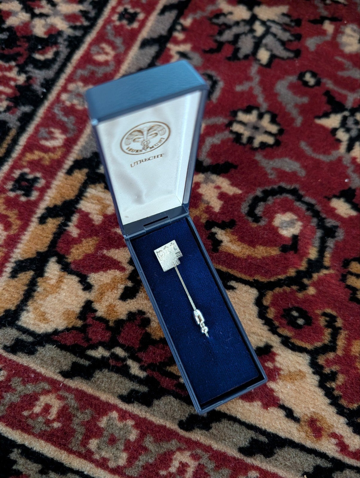 PTT speld - zilver, Verzamelen, Ophalen of Verzenden